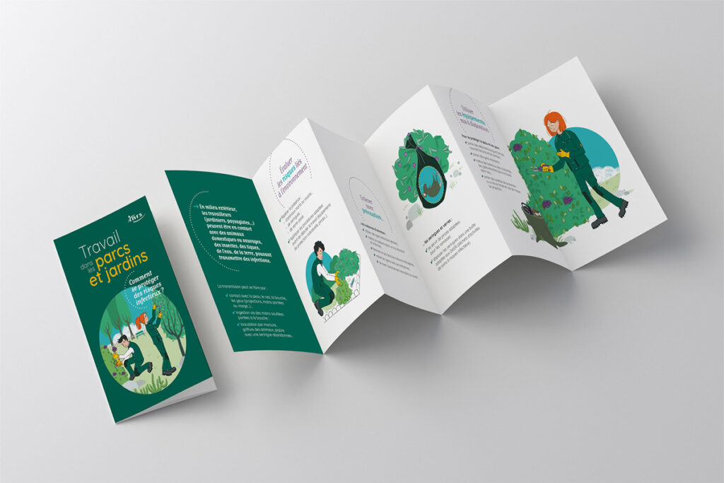 Brochure Graphiste illustratrice nantes
