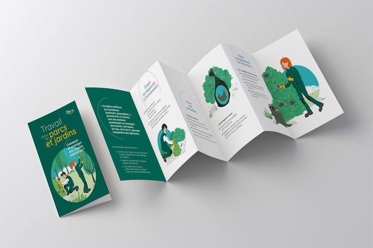 Brochure Graphiste illustratrice nantes